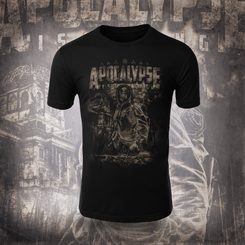 PREPPER - Apocalypse is Coming, T-Shirt b&w
