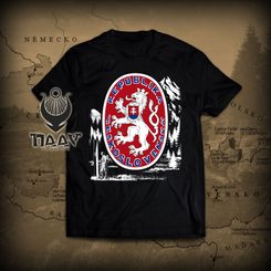 Czechoslovakian border post, men's T-shirt