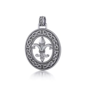 FLEUR DE LIS, CELTIC KNOTS, AG 925, 12 G - PENDANTS - SILVER{% if kategorie.adresa_nazvy[0] != zbozi.kategorie.nazev %} - SILVER JEWELLERY{% endif %}