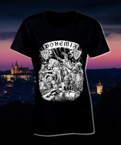 BOHEMIA, KING PREMYSL OTAKAR II. T-SHIRT, BLACK, LADIES' - WOMEN'S T-SHIRTS{% if kategorie.adresa_nazvy[0] != zbozi.kategorie.nazev %} - CLOTHES{% endif %}