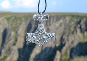 NECRO-ORGANIC THOR'S HAMMER BY WULFLUND, SILVER 925, 14 G - PENDANTS - SILVER{% if kategorie.adresa_nazvy[0] != zbozi.kategorie.nazev %} - SILVER JEWELLERY{% endif %}