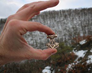 TÓR, THORS HAMMER, PENDANT, BRONZE - PENDANTS{% if kategorie.adresa_nazvy[0] != zbozi.kategorie.nazev %} - JEWELLERY{% endif %}