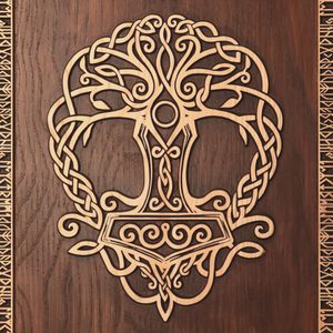 YGGDRASIL WALL DECORATION PLAQUETTE - WALL DECORATION{% if kategorie.adresa_nazvy[0] != zbozi.kategorie.nazev %} - HOME DÉCOR{% endif %}