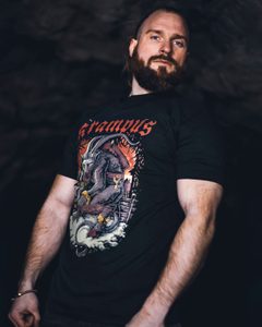 KRAMPUS MEN'S T-SHIRT, COLORED - MEN'S T-SHIRTS{% if kategorie.adresa_nazvy[0] != zbozi.kategorie.nazev %} - CLOTHES{% endif %}