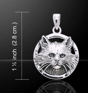 SILVER CAT PENDANT, SILVER 925 - PENDANTS - SILVER{% if kategorie.adresa_nazvy[0] != zbozi.kategorie.nazev %} - SILVER JEWELLERY{% endif %}