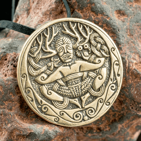 CERNUNNOS, MEDAILON, BRONZ