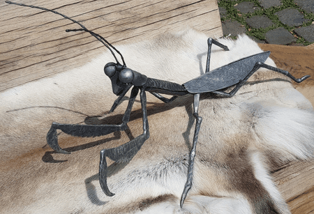 MANTIS, FORGED STATUETTE