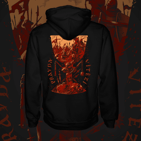 TRUTH PREVAILS - HUSSITE HOODIE ZIPPER