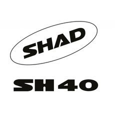 Samolepky SHAD D1B401ETR pro SH40