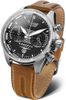 VOSTOK EUROPE LIMITOVANÁ EDICE EMBÉČKA CHRONO LINE 6S21-325A497 – HNEDÝ KOŽENÝ REMIENOK - EMBÉČKA - ZNAČKY