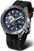 VOSTOK EUROPE ALMAZ MULTIFUNCTIONAL LINE YM26-320A652 – ČIERNY GUMOVÝ REMIENOK - ALMAZ SPACE STATION - ZNAČKY