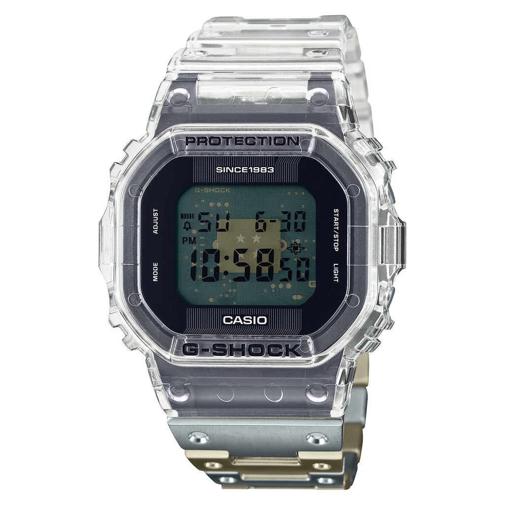Helveti.sk - Casio G-Shock DWE-5640RX-7ER 40th Anniversary Clear Remix -  Casio - G-Shock - Casio, Značky