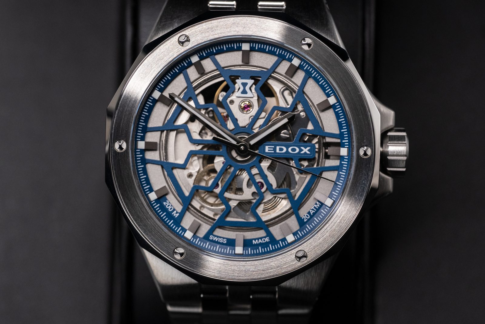 EDOX Delfin Mecano Automatic 85303-3M-BUIGB | Helveti.sk