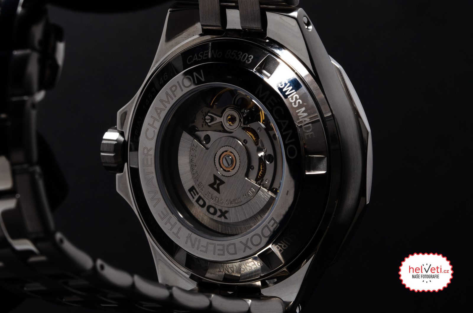 EDOX Delfin Mecano Automatic 85303-3M-BUIGB | Helveti.sk