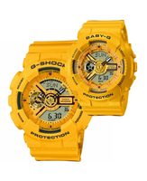 SET Casio G-Shock Summer Lover Honey Series GA-110SLC-9AER a BA-110XSLC-9AER