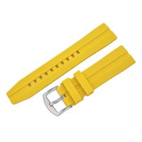 Silikónový remienok Vostok Europe pre Space Race YN55-325A745 - žltá/strieborná pracka