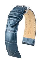 Remienok Hirsch Duke METALLIC - modrý