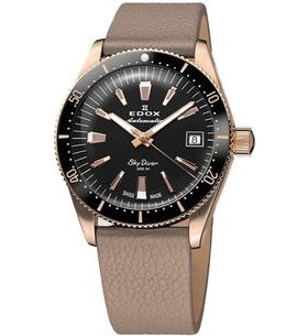 EDOX SKYDIVER 38 DATE AUTOMATIC 80131-37RNC-NI - SKYDIVER - ZNAČKY