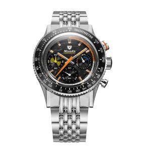 NIVADA GRENCHEN CHRONOKING MECAQUARTZ RACING CARBON - INTER. BEZEL - CHRONOMASTER - ZNAČKY