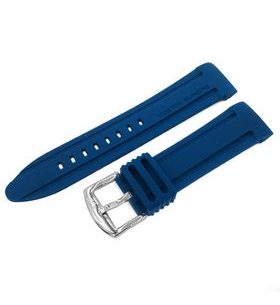 MODRÝ SILIKÓNOVÝ REMIENOK VOSTOK EUROPE PRE BATISCAFOS - REMIENKY - OSTATNÉ