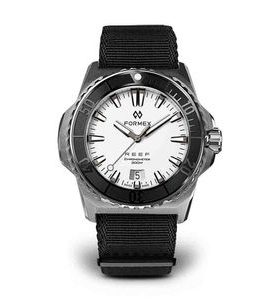 FORMEX REEF 39,5 AUTOMATIC CHRONOMETER WHITE DIAL - REEF - ZNAČKY