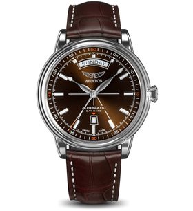 AVIATOR DOUGLAS DAY-DATE AUTOMATIC V.3.20.0.140.4 - DOUGLAS DAY-DATE - ZNAČKY