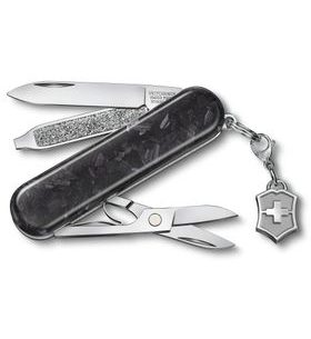NŮŽ VICTORINOX CLASSIC SD BRILLIANT CARBON 0.6221.90 - VRECKOVÉ NOŽE - OSTATNÉ