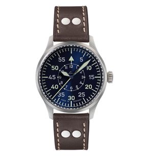 LACO FLIEGER KARLSRUHE PRO BLAU 43 HANDWINDING - FLIEGER PRO - ZNAČKY