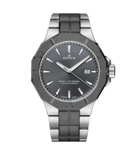 EDOX DELFIN QUARTZ DATE 53021-3GM-GIN - DELFIN - ZNAČKY