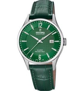 FESTINA SWISS MADE GREEN 20007/5 - SWISS MADE - ZNAČKY
