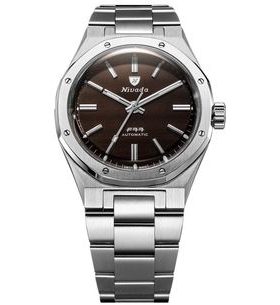 NIVADA GRENCHEN F77 MKII SMOKY QUARTZ – 100 YEARS – 38 MM - F77 - ZNAČKY