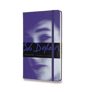 Zápisník Moleskine Bob Dylan - tvrdé desky - L, linkovaný 1331/1917205