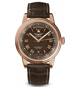 AVIATOR DOUGLAS DAY-DATE 41 AUTOMATIC V.3.35.2.280.4 - DOUGLAS DAY-DATE - ZNAČKY