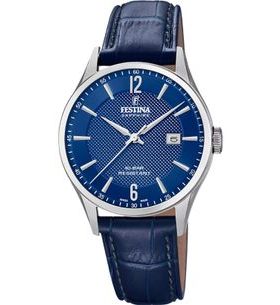 FESTINA SWISS MADE BLUE 20007/6 - SWISS MADE - ZNAČKY
