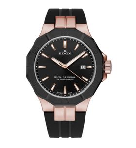 EDOX DELFIN QUARTZ DATE 53021-37RNCA-NIR - DELFIN - ZNAČKY
