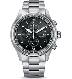 CITIZEN ECO-DRIVE SUPER TITANIUM CHRONO CA0810-88E - SUPER TITANIUM - ZNAČKY