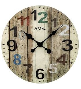 HODINY AMS DESIGN QUARTZ 9650 - NÁSTENNÉ HODINY - OSTATNÉ