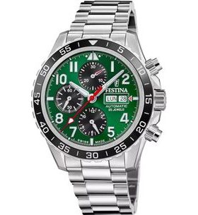 FESTINA SWISS MADE GREEN 20055/2 - SWISS MADE - ZNAČKY