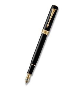 PLNICÍ PERO PARKER DUOFOLD CLASSIC BLACK GT 1502/813138 - PLNIACE PERÁ - OSTATNÉ