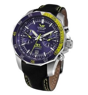 VOSTOK EUROPE N-1 ROCKET CHRONO LINE 6S21/2255253 - VOSTOK EUROPE - ZNAČKY