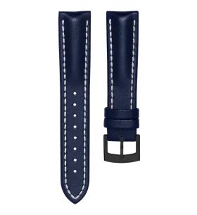 KOŽENÝ ŘEMÍNEK BIATEC | MODRÝ Z TELETINY - 20 MM - REMIENKY - OSTATNÉ
