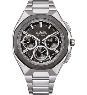 CITIZEN ATTESA SATELIT WAVE GPS CC4104-53E - SUPER TITANIUM - ZNAČKY
