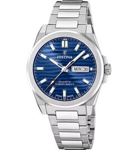 FESTINA SWISS MADE DUNE BLUE 20073/3 - SWISS MADE - ZNAČKY