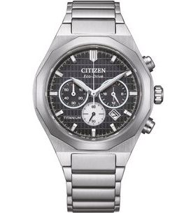 CITIZEN ZENSHIN SENKEI ECO-DRIVE SUPER TITANIUM CHRONO CA4690-51E - SUPER TITANIUM - ZNAČKY