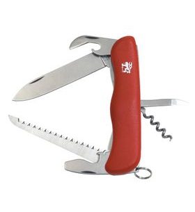 KAPESNÍ NŮŽ MIKOV PRAKTIK 115-NH-6/AK ČERVENÝ - VRECKOVÉ NOŽE - OSTATNÉ