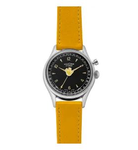 VULCAIN CRICKET SALUTE 36 MM ŽLTÉ - CRICKET SALUTE - ZNAČKY