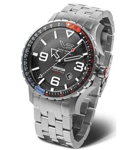 VOSTOK EUROPE EXPEDITION NORTH POLE PULSOMETER AUTOMATIC LINE YN55-597A729B - EXPEDITION NORTH POLE - ZNAČKY
