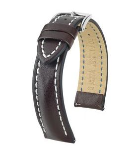 ŘEMÍNEK HIRSCH HEAVY CALF 2 - HNĚDÝ - REMIENKY - OSTATNÉ