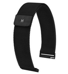 ŘEMÍNEK HIRSCH MILANAISE - ČERNÝ - REMIENKY - OSTATNÉ