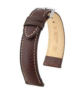 ŘEMÍNEK HIRSCH BOSTON NQ 2 - HNĚDÝ - REMIENKY - OSTATNÉ